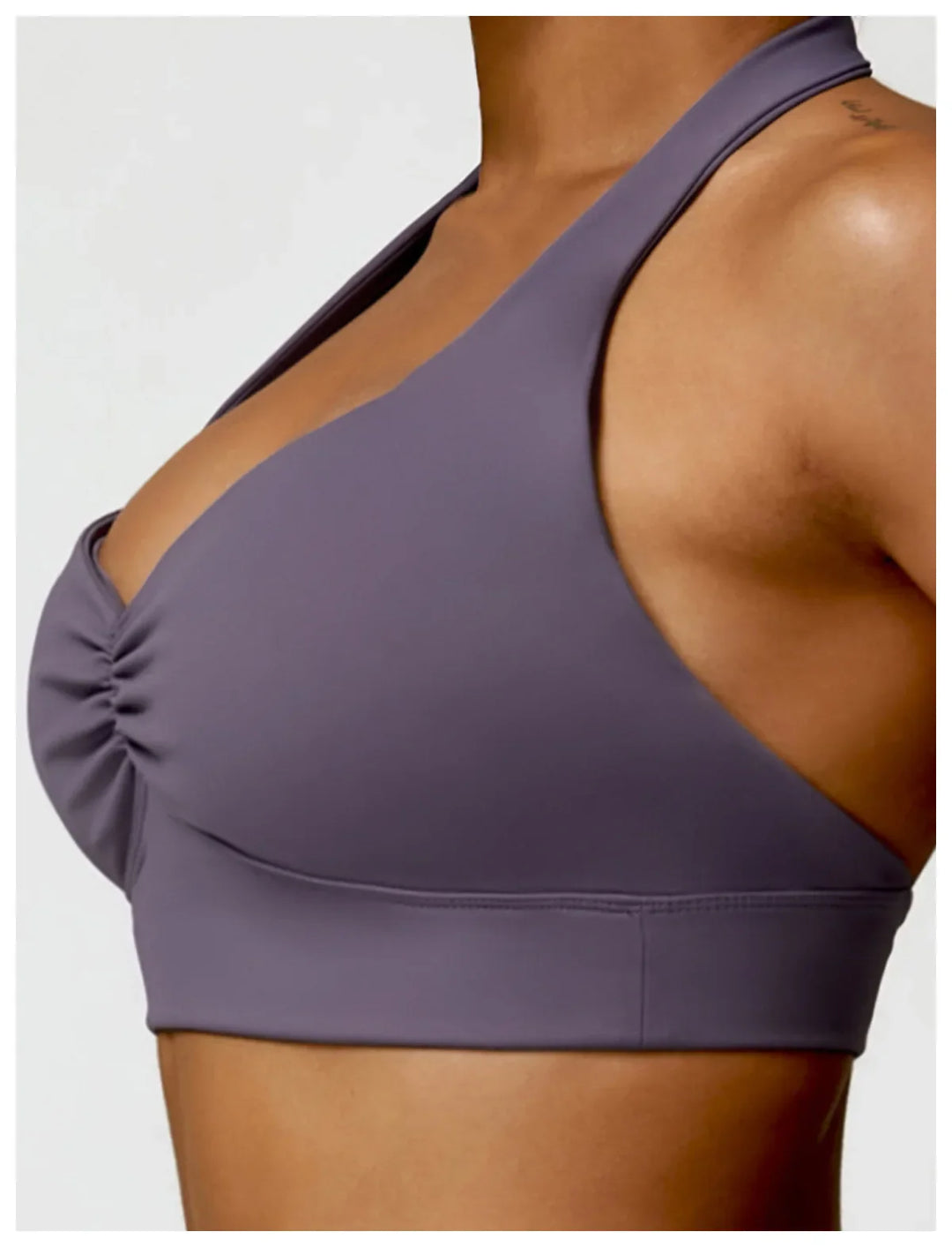 Elastic Nylon Spandex Fitness Sport Bra