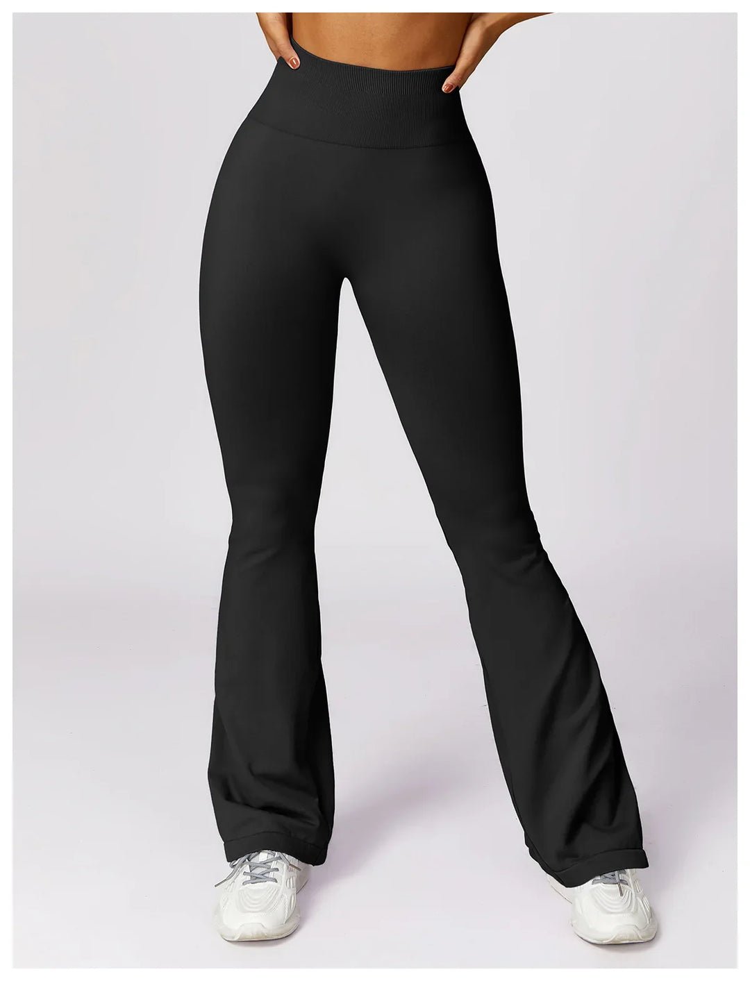 Seamless Flare High Waist Wide Leggings