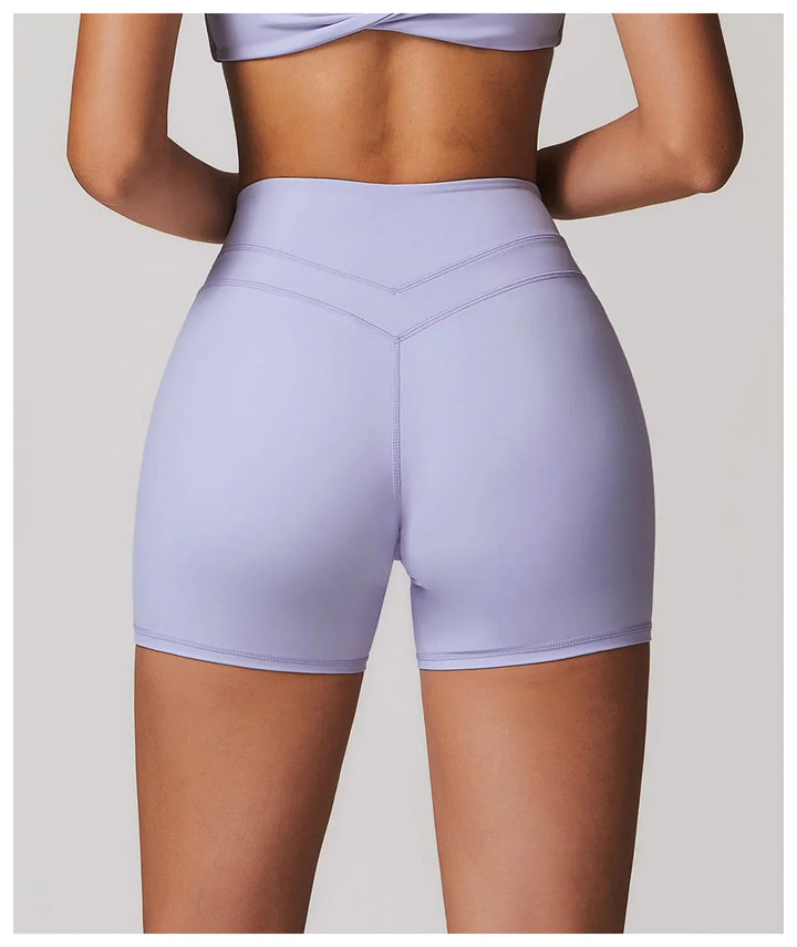 High Waist Butt Lift Push Up Women Shorts