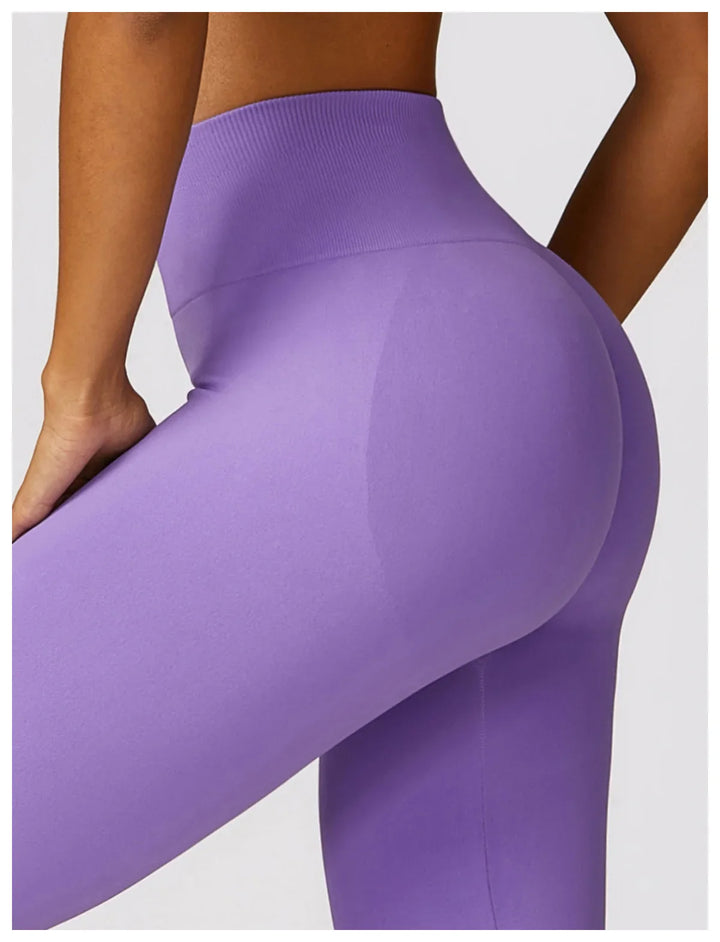 Seamless Flare High Waist Wide Leggings