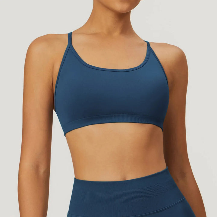 Seamless Fitness Shockproof Sports Bra