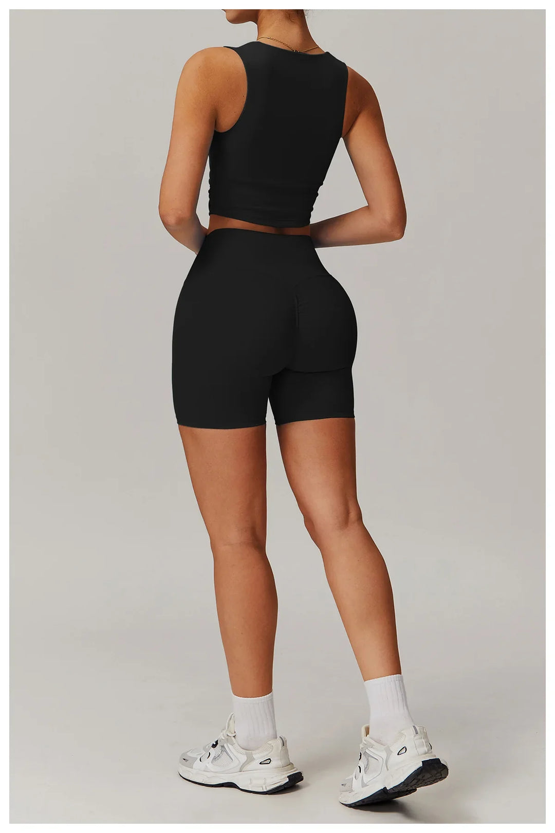 Sexy High Waisted V Waist Sports Shorts