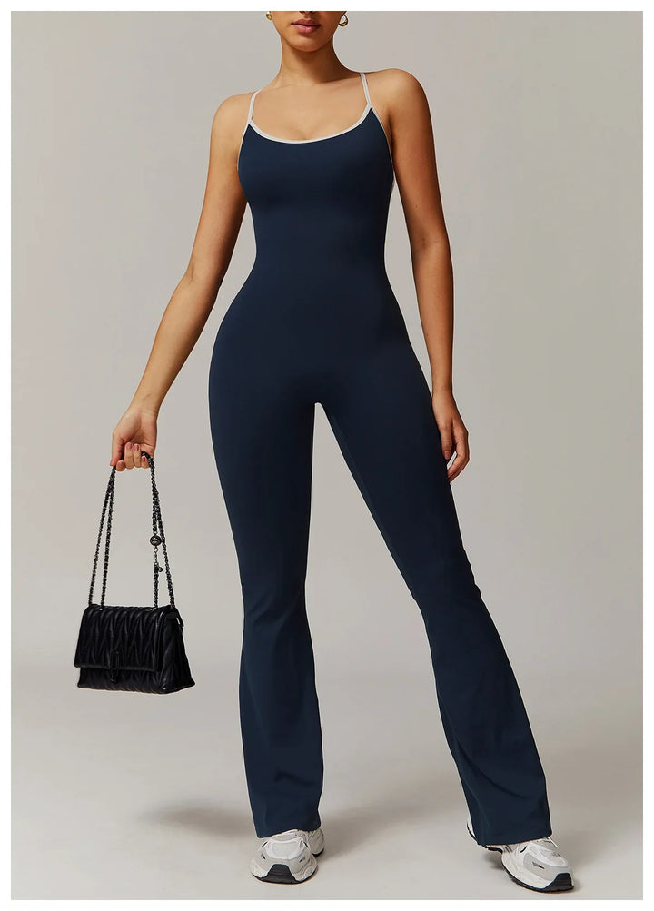 Sexy Cross Adjustable Jumpsuit