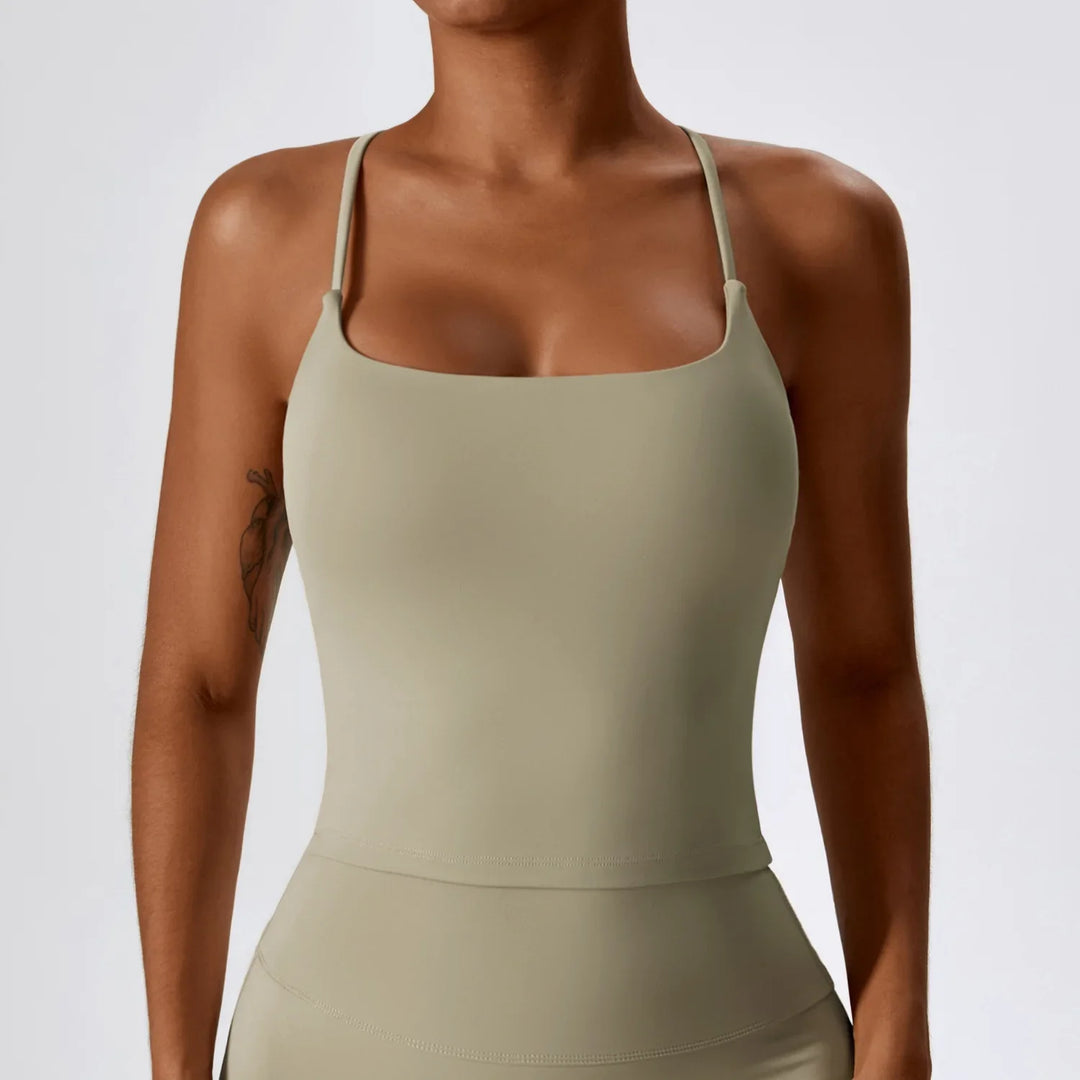 Push Up Yoga Tank Top