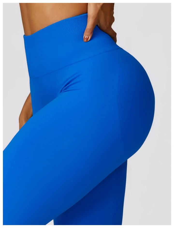 Seamless Flare High Waist Wide Leggings