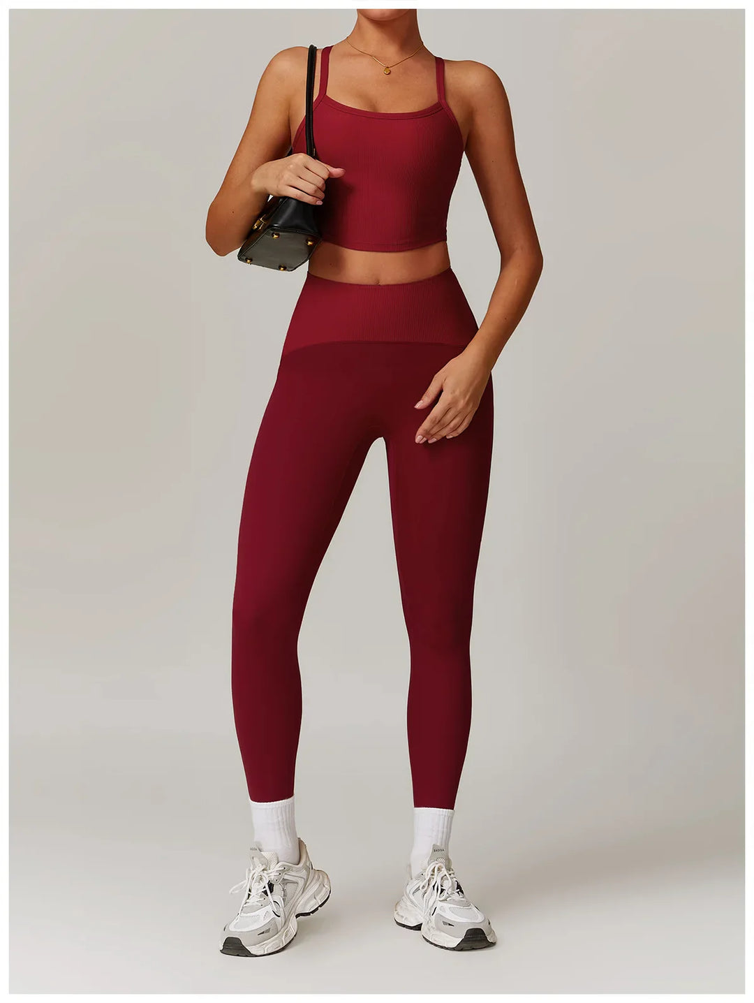 2 Pieces Gym Women's Clothes Set