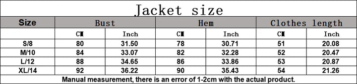 Women's Slim Long Sleeve Thumb Jackets