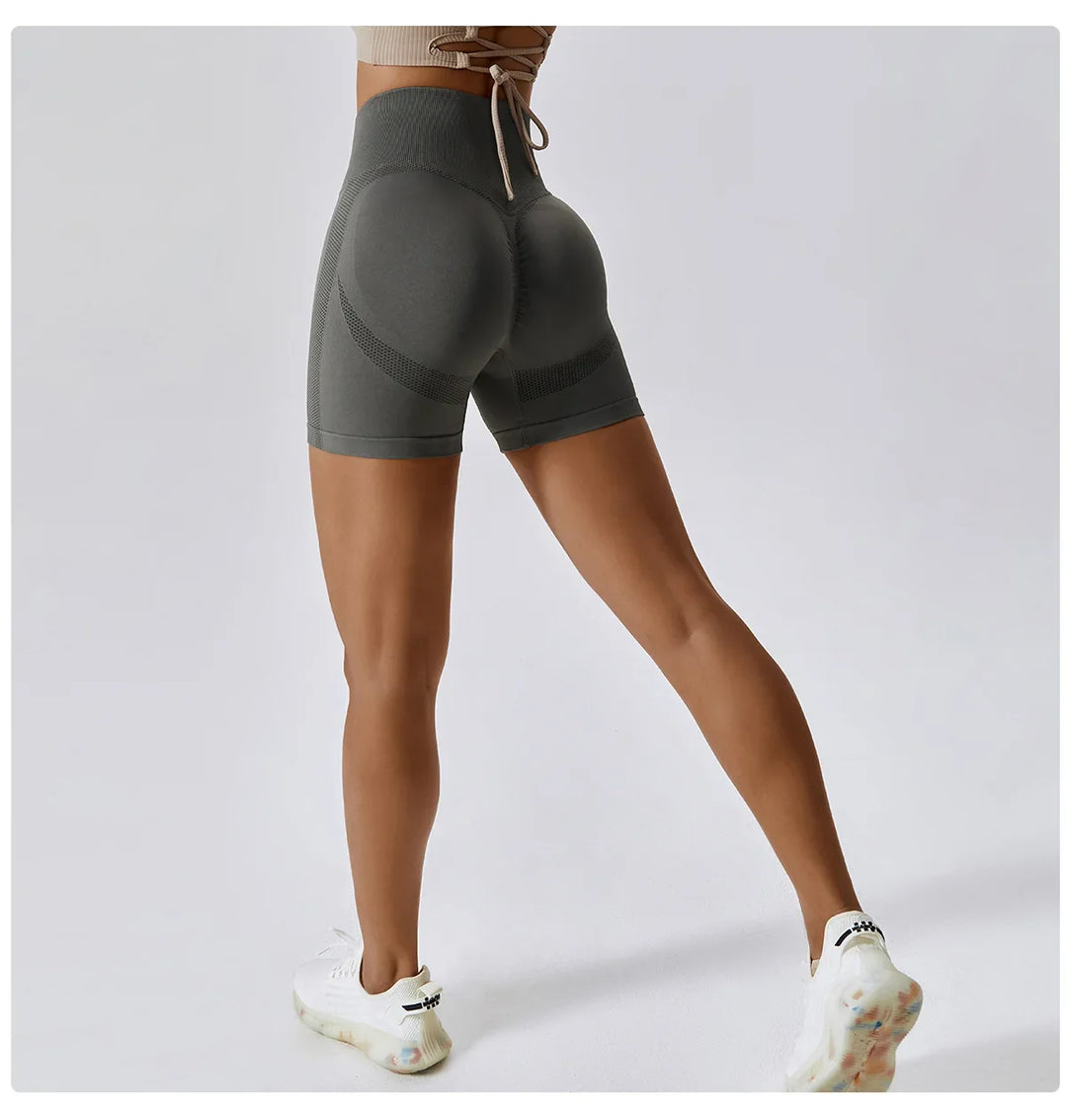 High Waist Push Up Shorts