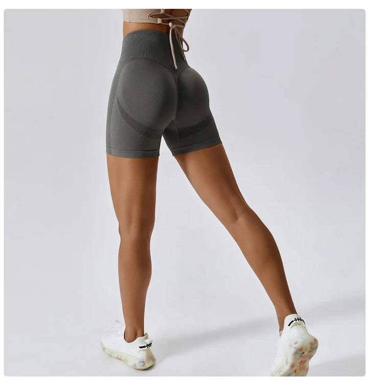 High Waist Push Up Shorts