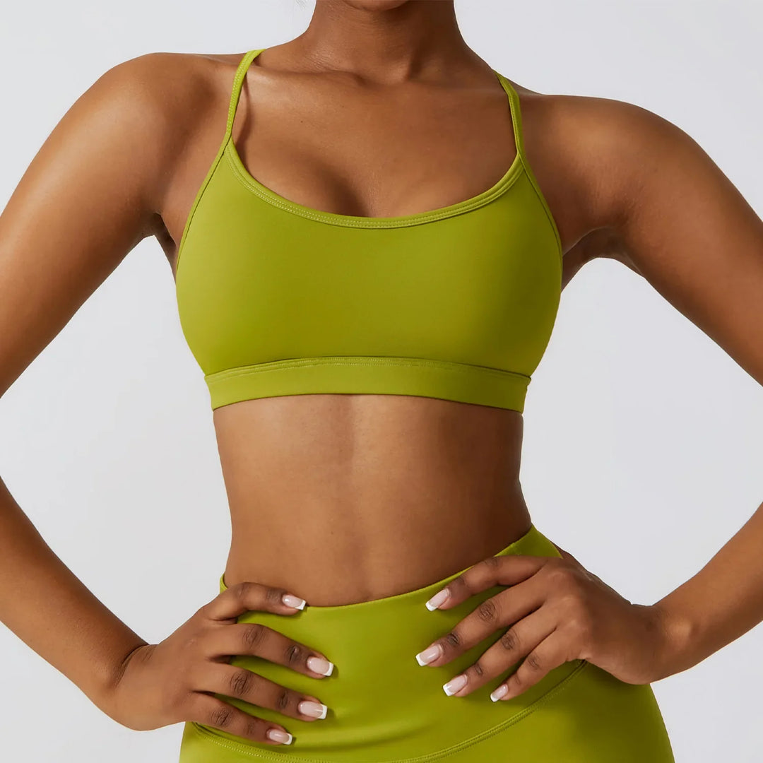 Push Up High Support Sports Bra