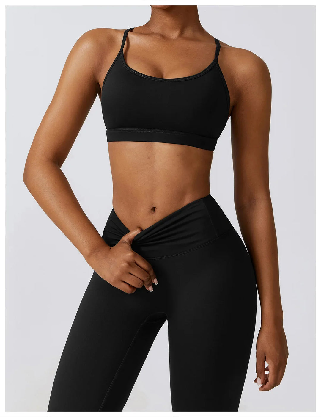 Push Up High Support Sports Bra