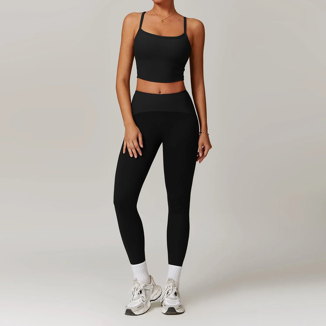 2 Pieces Gym Women's Clothes Set