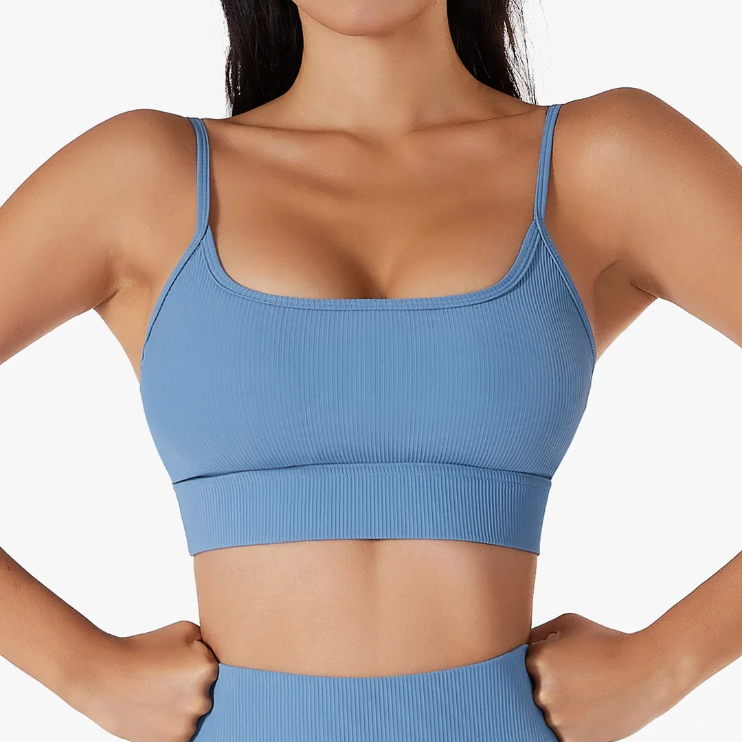 Sexy Tight Elastic Sports Bra