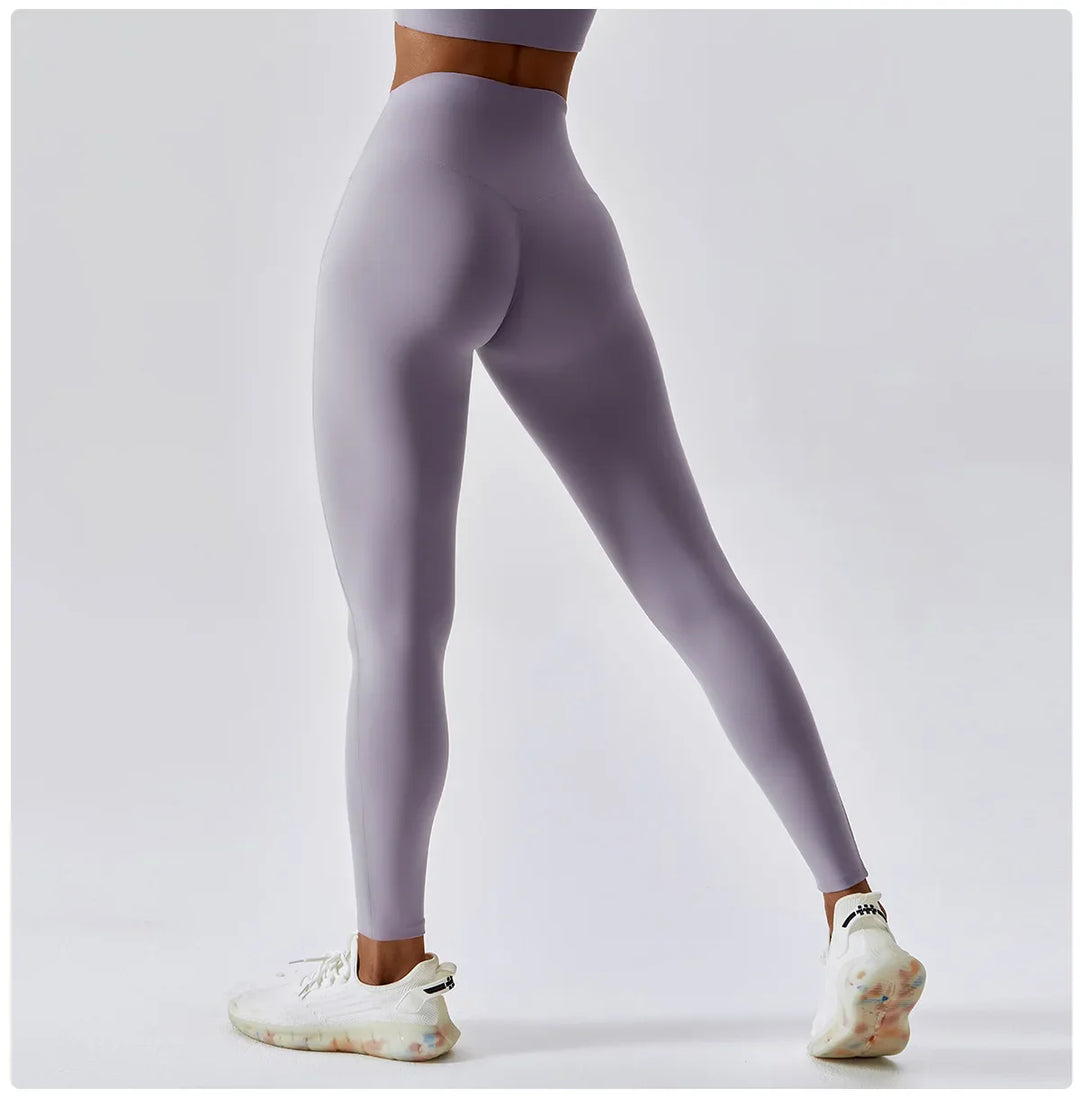 Nude Feeling High Waist Buttock Lifting Tight leggings