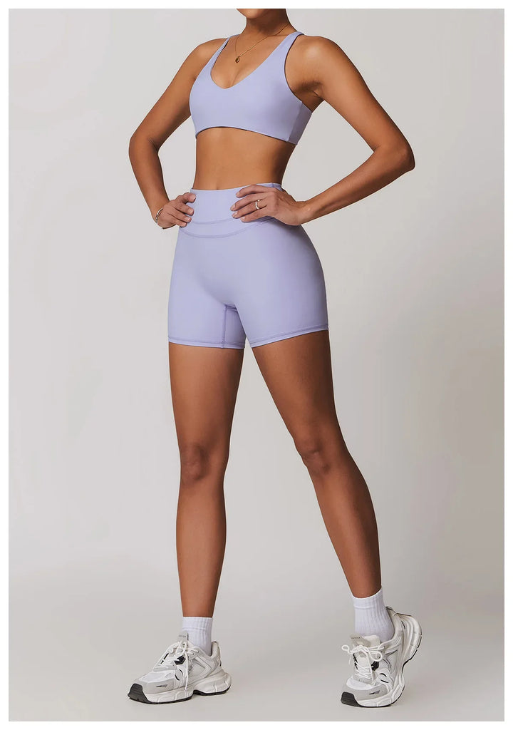 High Waist Butt Lift Push Up Women Shorts