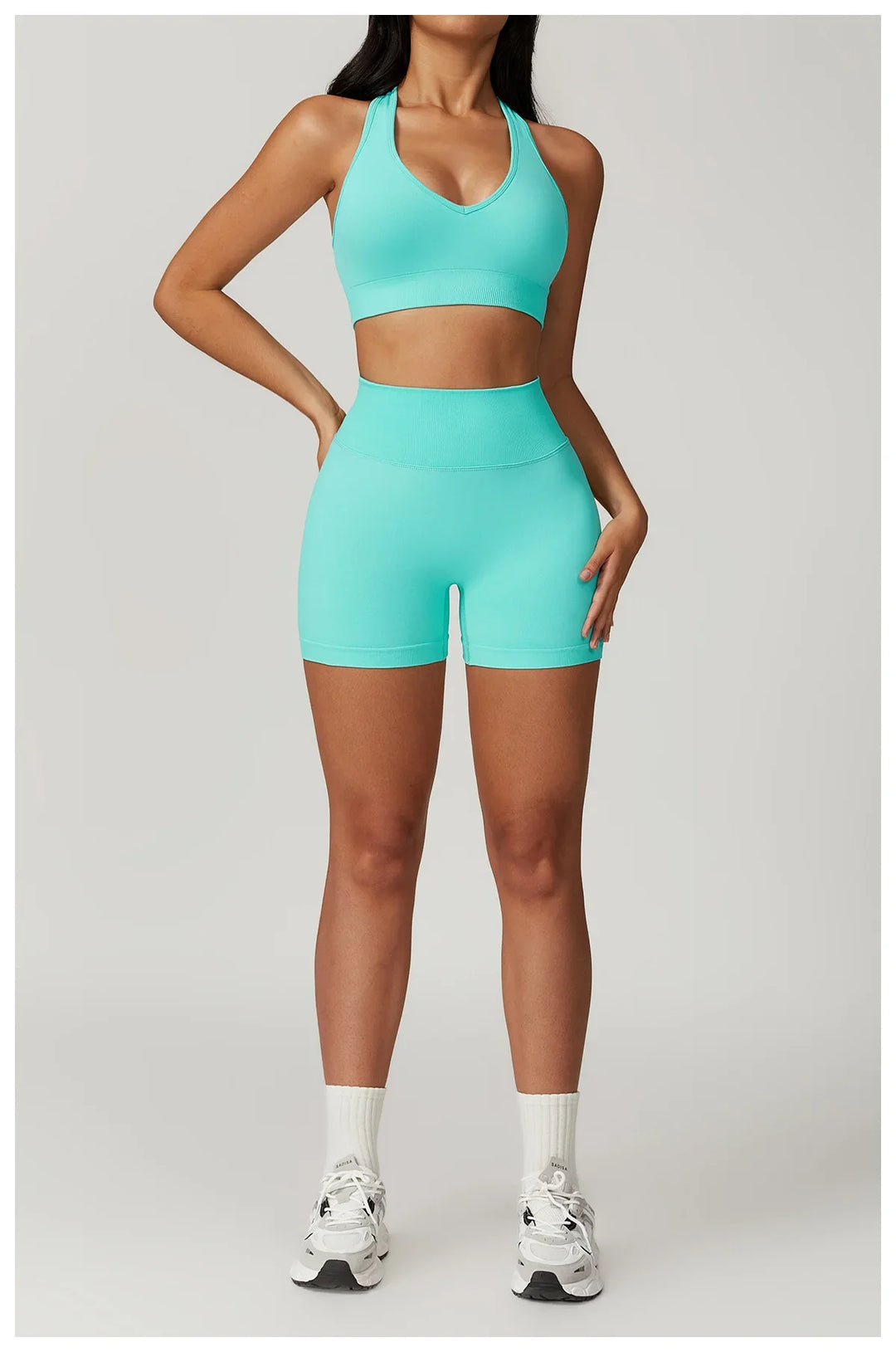 Seamless Scrunch Butt High Waist Tights Yoga Shorts