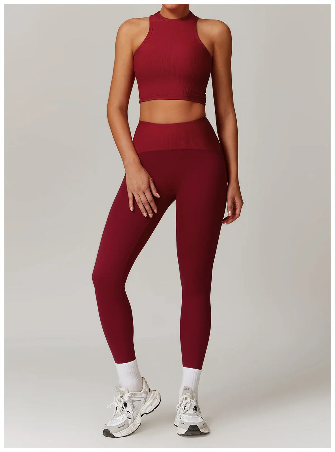 2 Pieces Gym Women's Clothes Set