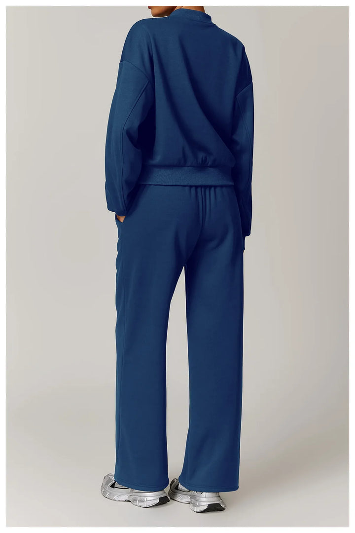 Loose Tracksuit Zipper Long Sleeve Jackets