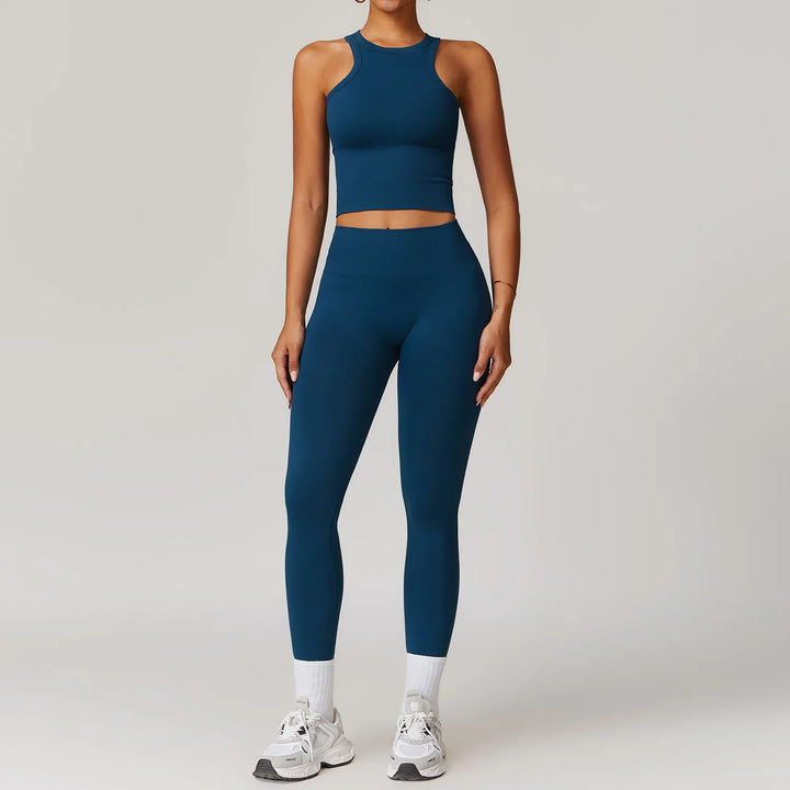 Ribbed Seamless Workout Yoga Set