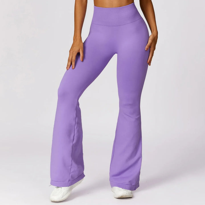 Seamless Flare High Waist Wide Leggings