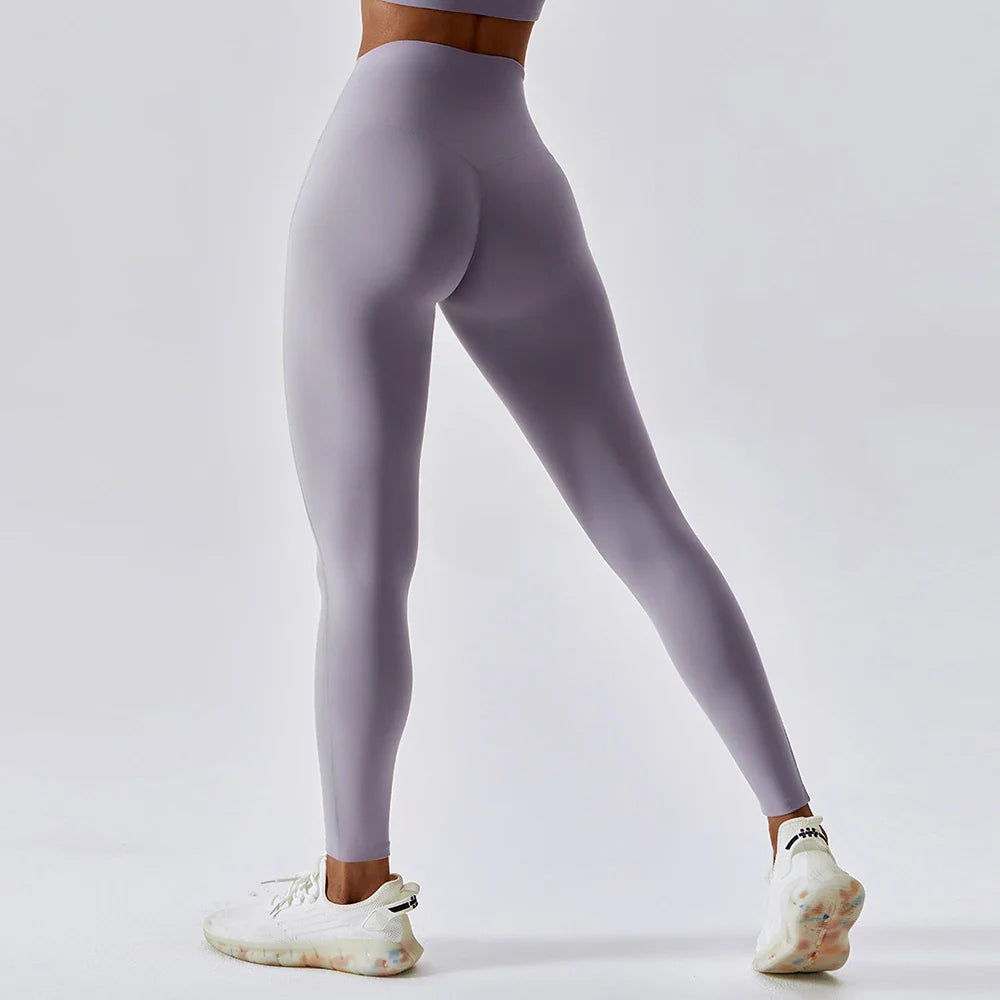 Nude Feeling High Waist Buttock Lifting Tight leggings