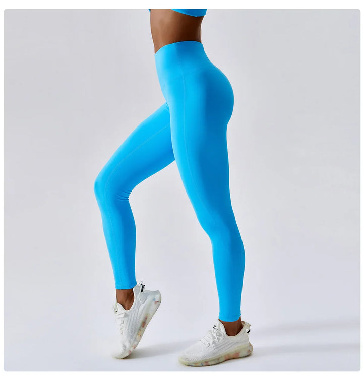 Nude Feeling High Waist Buttock Lifting Tight leggings