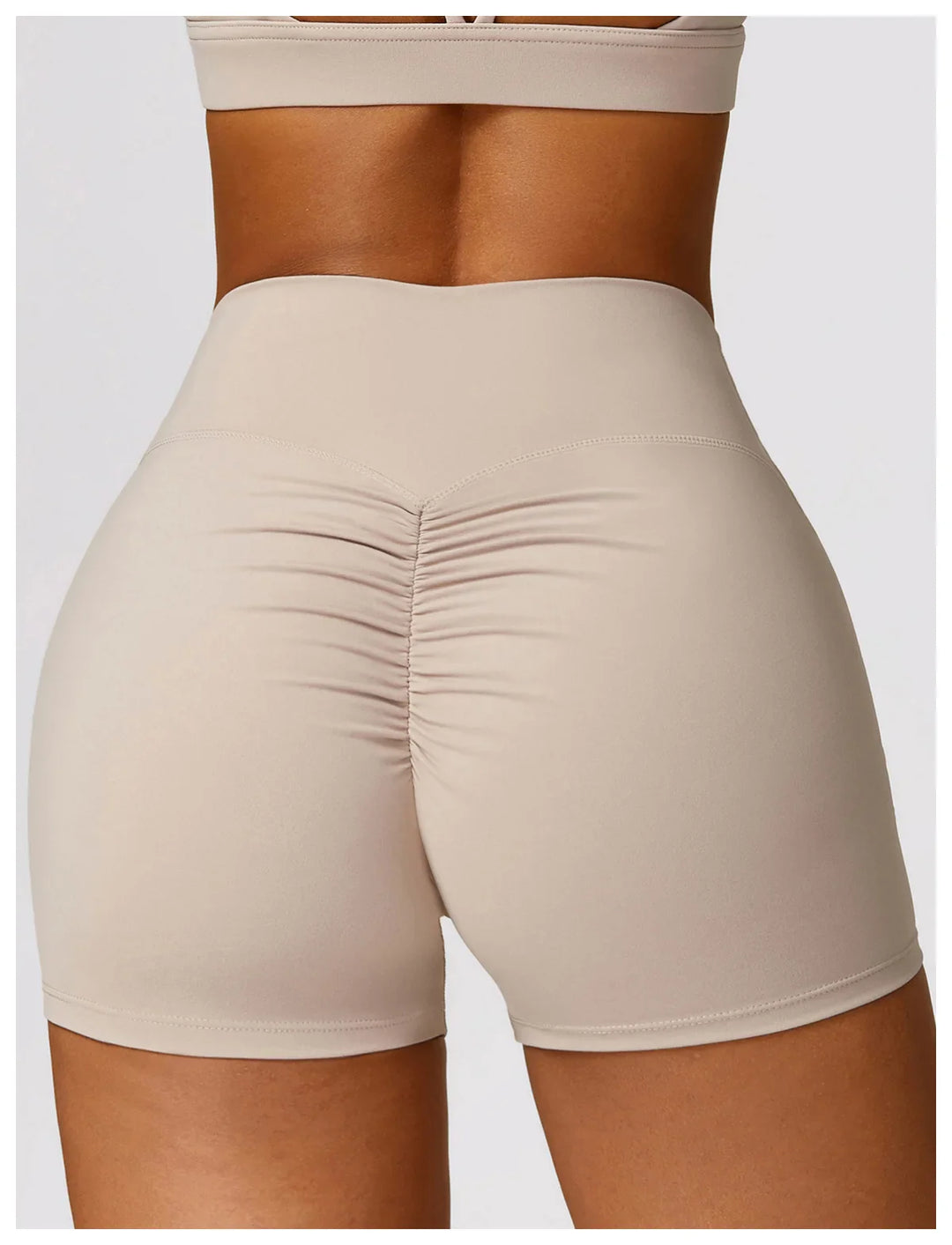 Tights High Wais Push Up Scrunch Butt Yoga Shorts