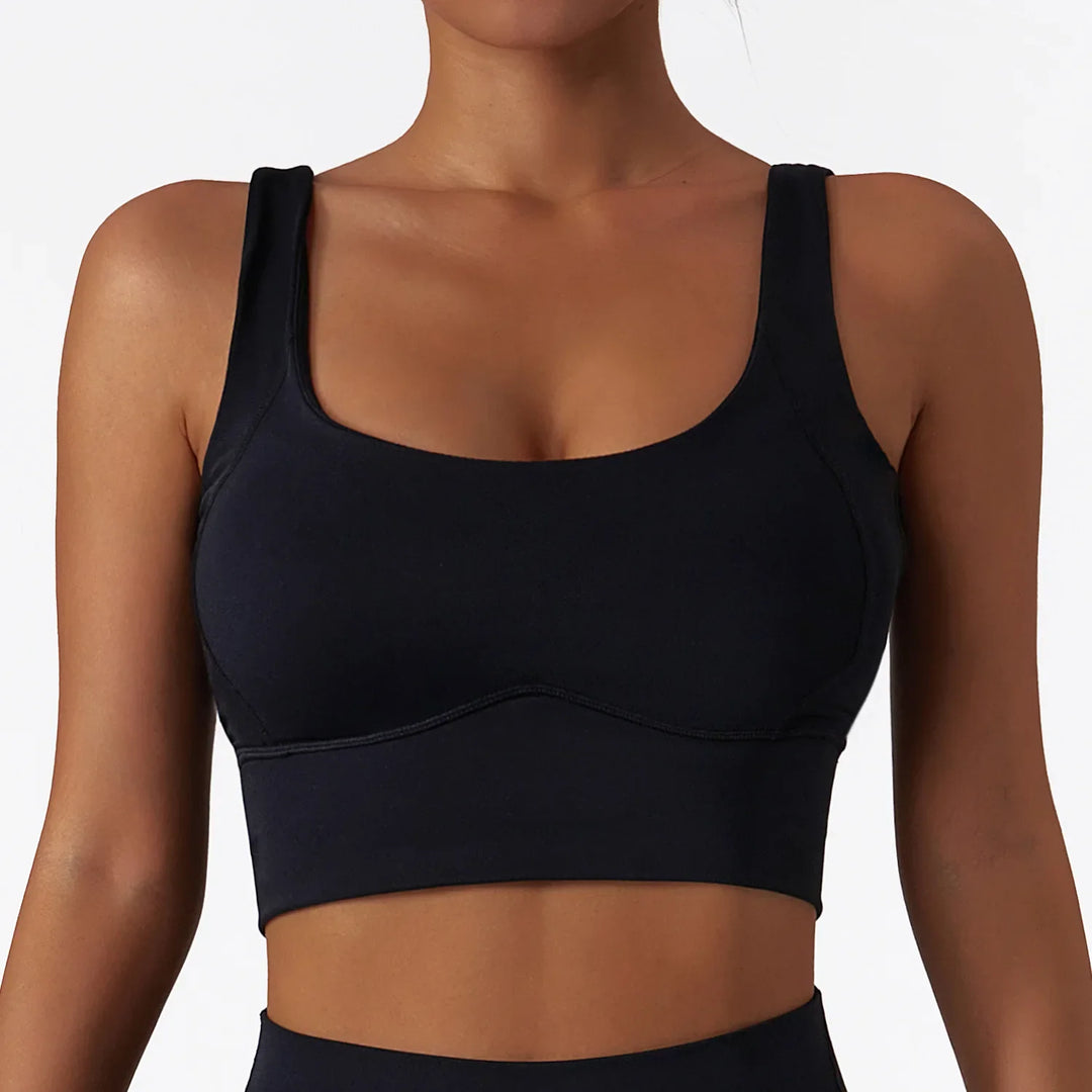 Push Up Yoga Shockproof Sports Bra