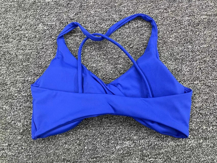 Sexy Halter Push Up Sports Bra