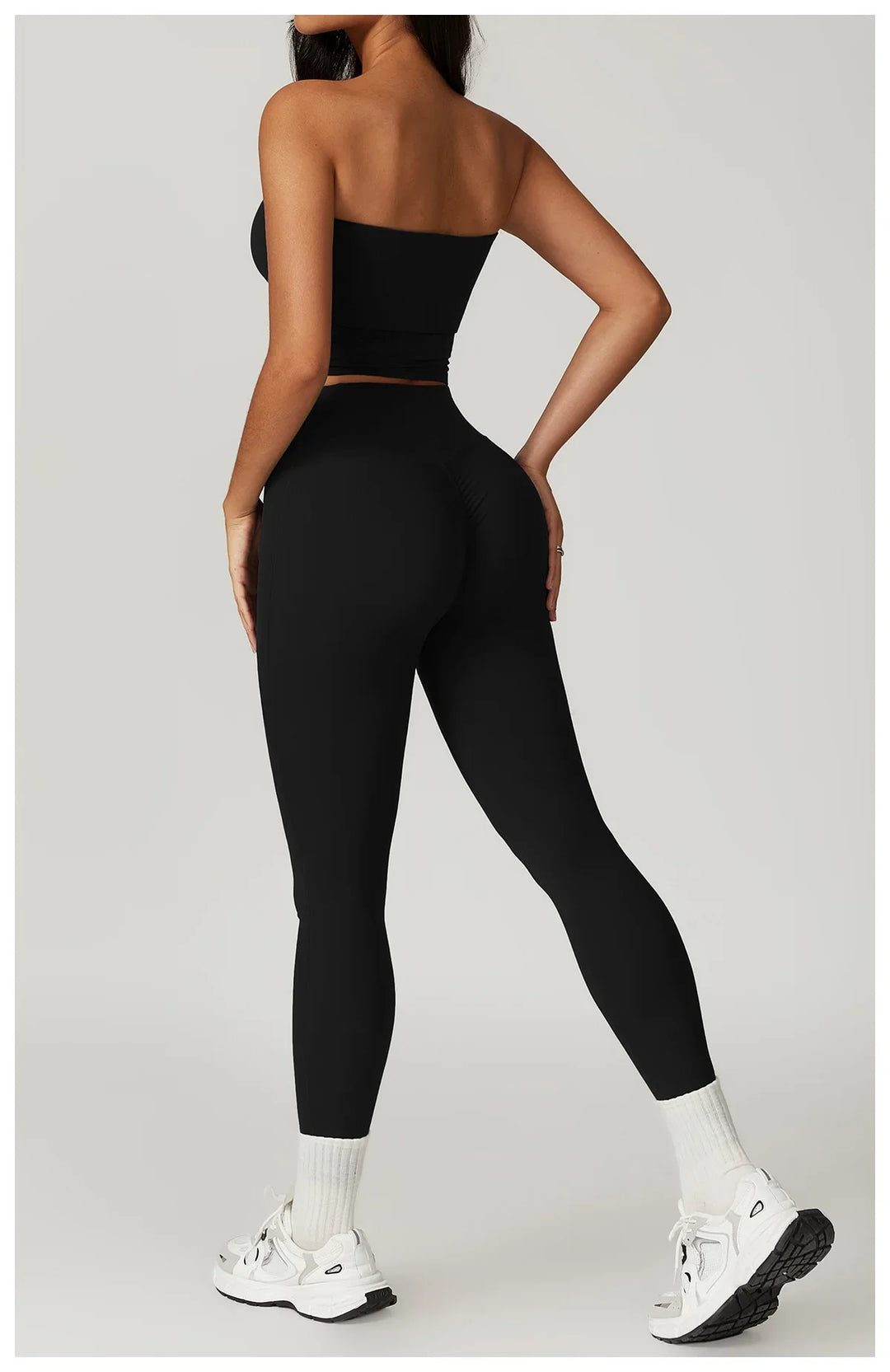 Naked Feel High Waist Fitness Sets