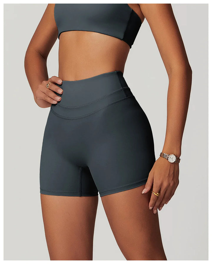 High Waist Butt Lift Push Up Women Shorts