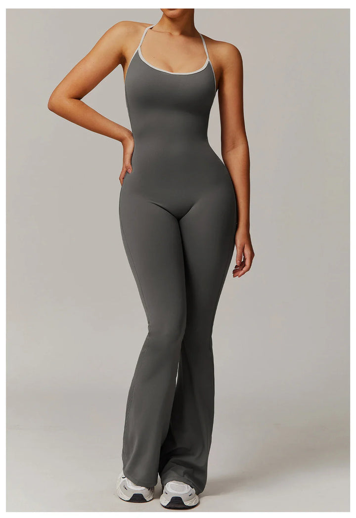 Sexy Cross Adjustable Jumpsuit