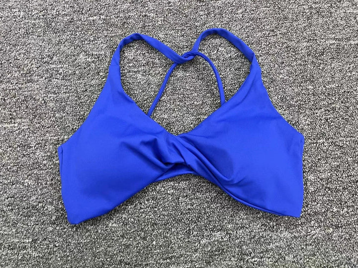 Sexy Halter Push Up Sports Bra