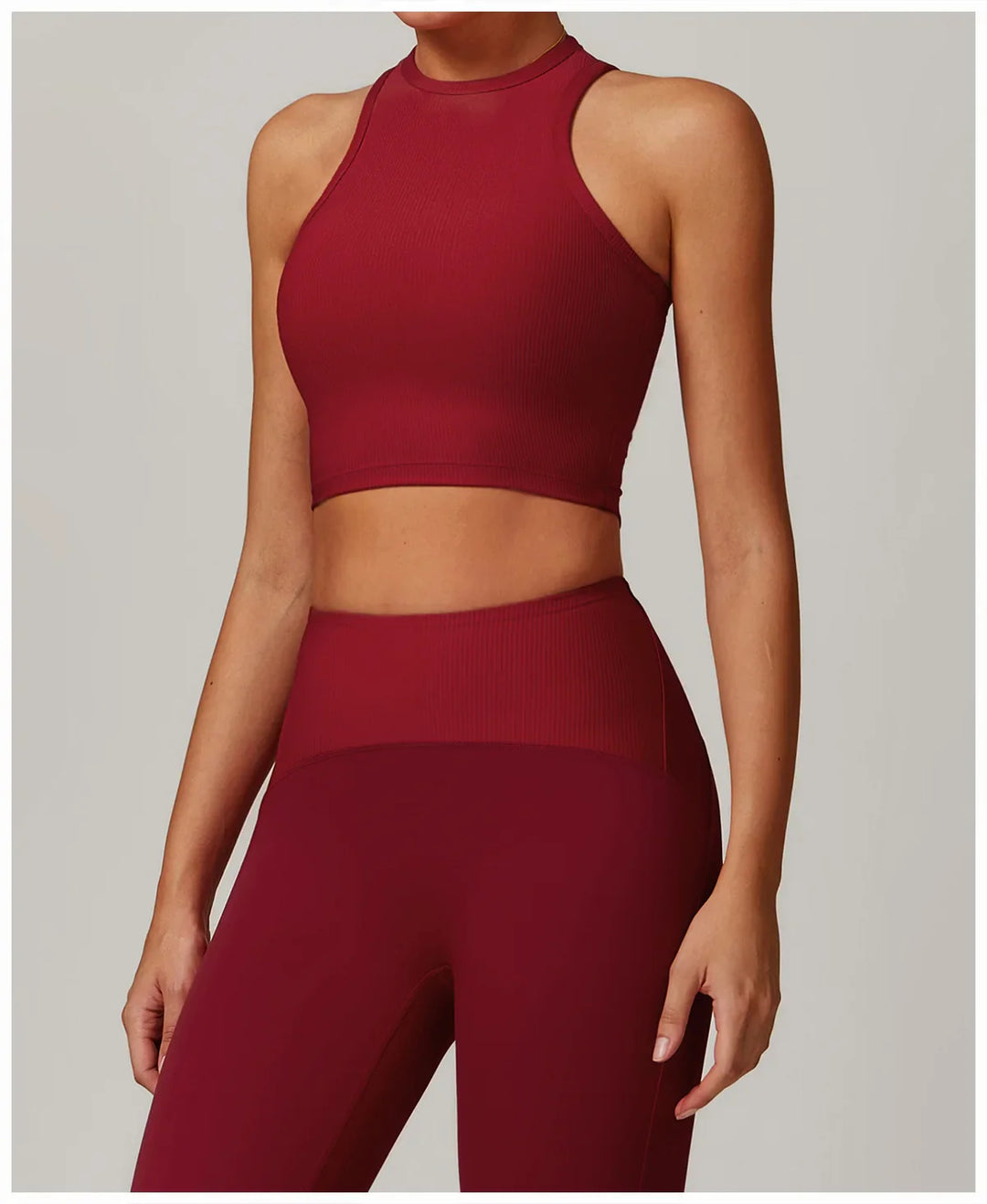 Seamless Fitness Push Up Tank Top