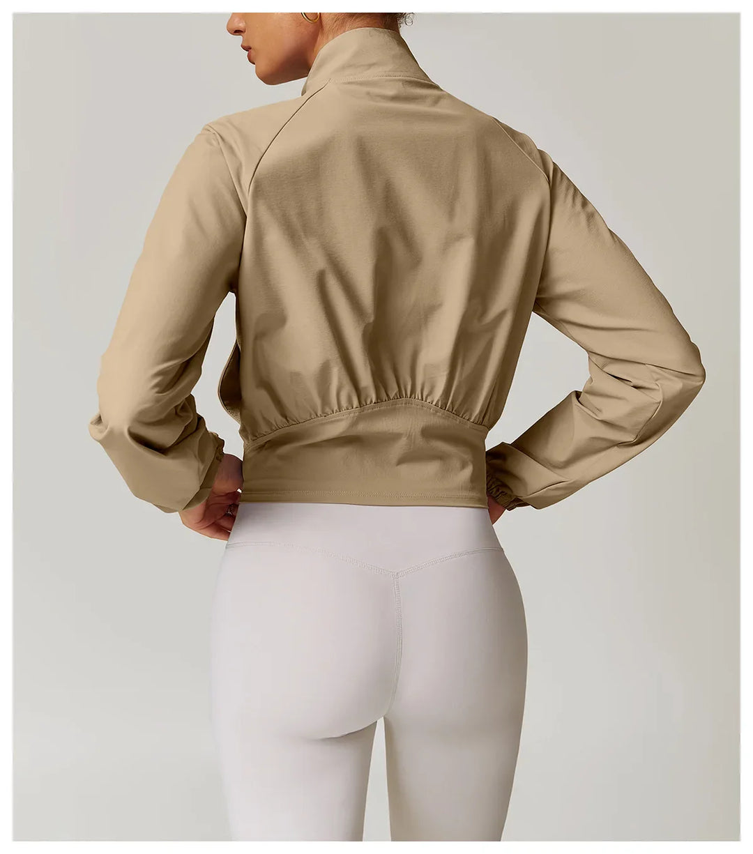 Long Sleeved Women's  Outdoor Fitness Jacket