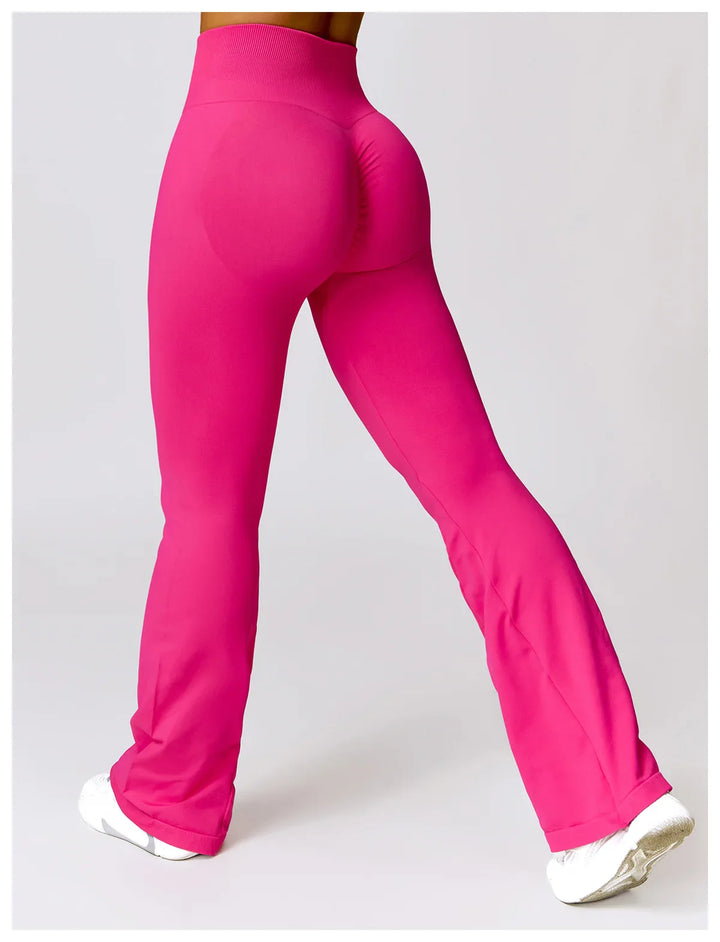 Seamless Flare High Waist Wide Leggings