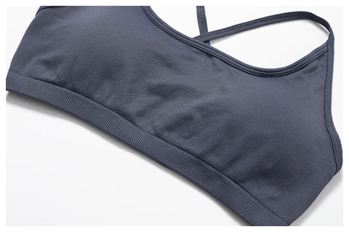 Seamless Fitness Shockproof Sports Bra