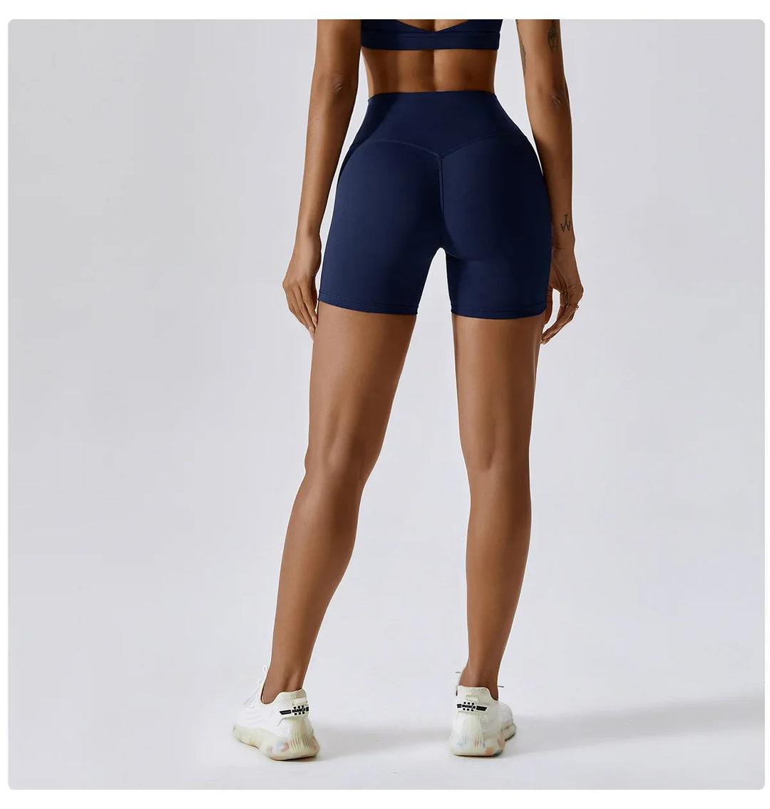 Tights High Yoga Sports Shorts