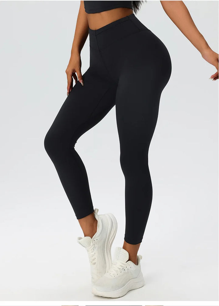 Women's Stretchy Hip Lifting  High Waist Leggings