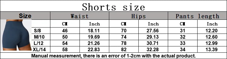 Squat Proof High Waist Yoga Short