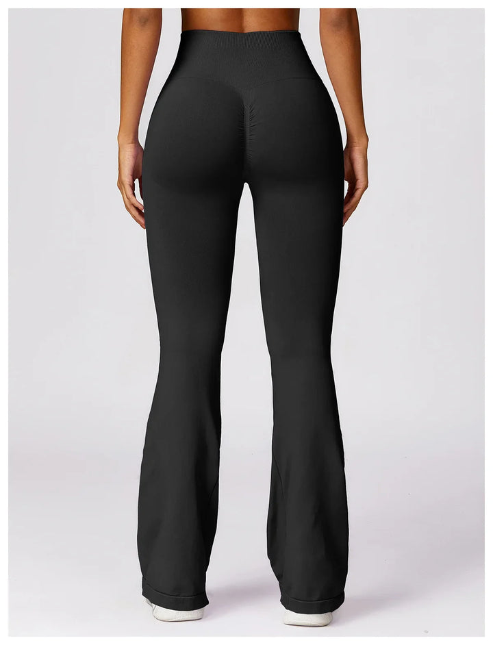 Seamless Flare High Waist Wide Leggings