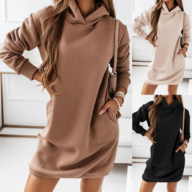 CARLA | MODERN COMFORTABLE SWEATSHIRT DRESS