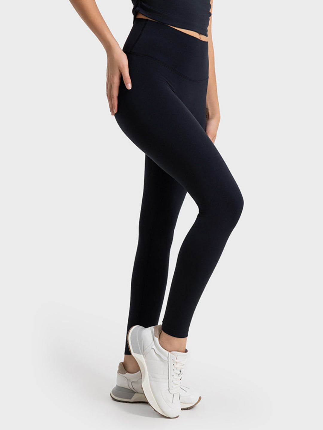 Wide Waistband Sports Leggings